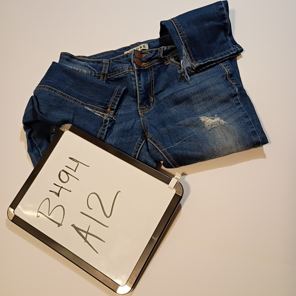 Encore Jeans Dark Blue Cropped Women's Jeans